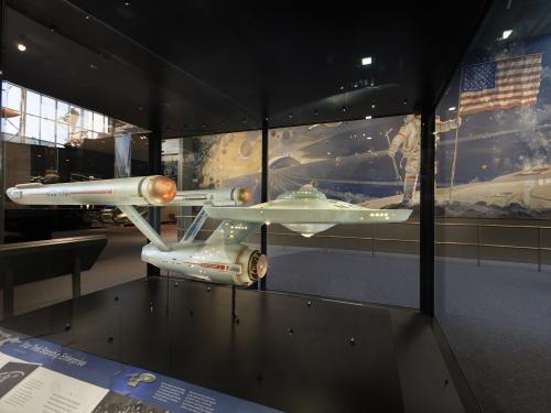Studio Model of Starship Enterprise spacecraft