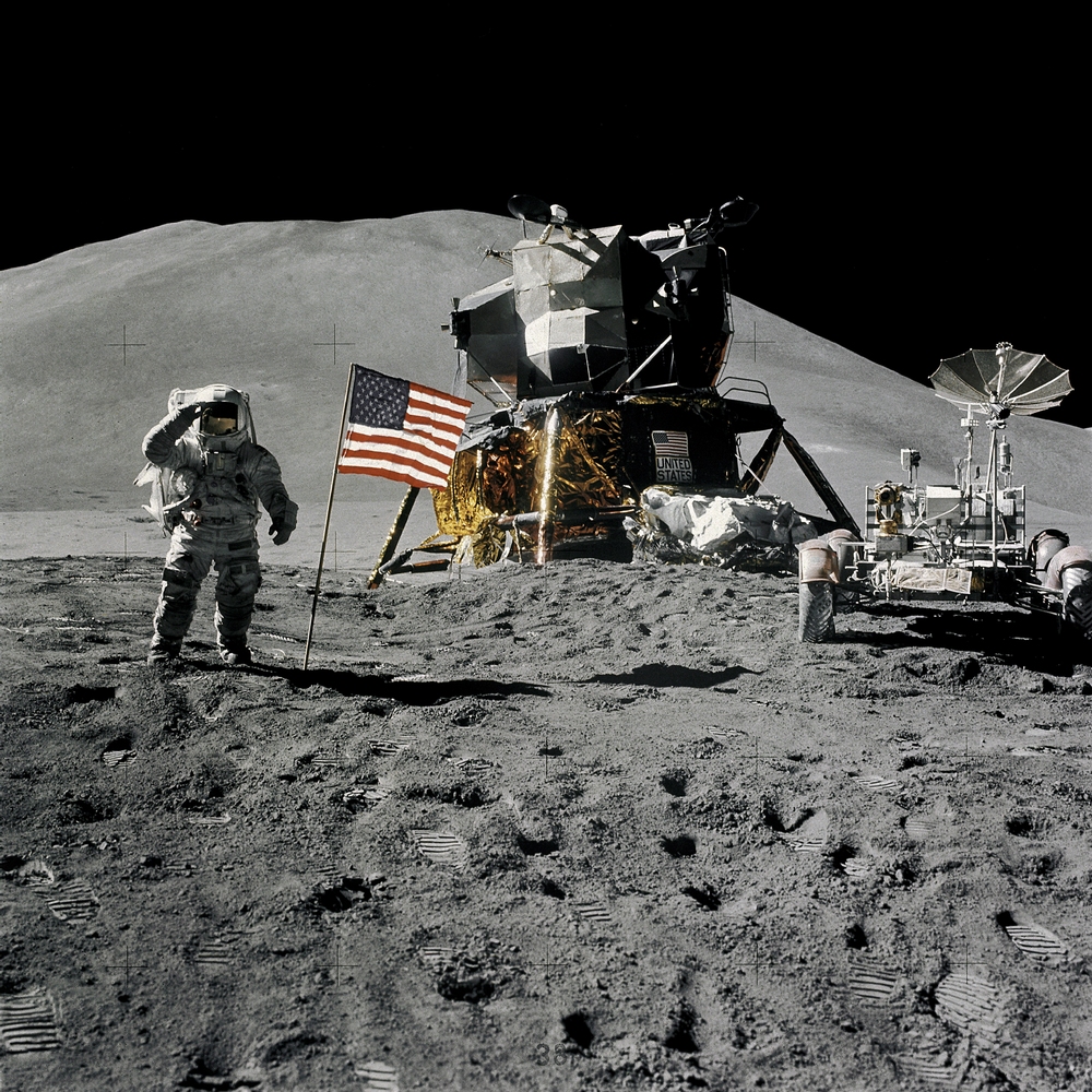 Jim Irwin Apollo 15 Salute