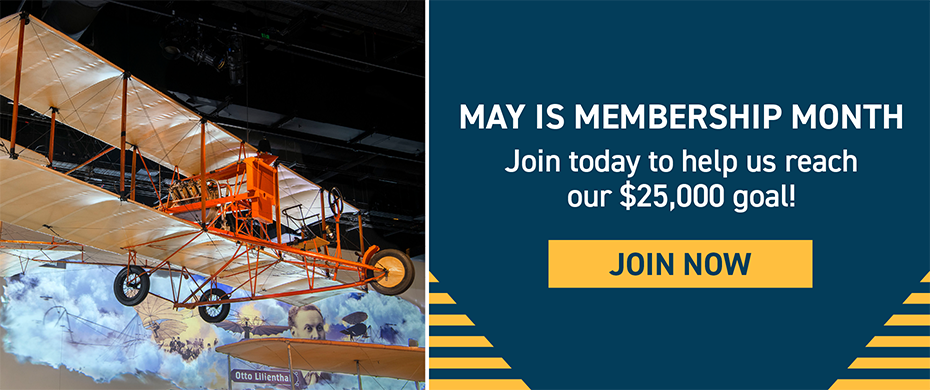 May is membership month. Join today to help us reach our $25,000 goal!