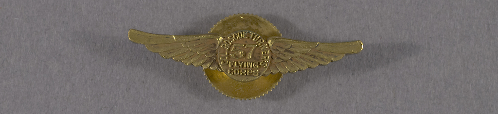 Roscoe Turner's Custom Civilian Pilot's Badge