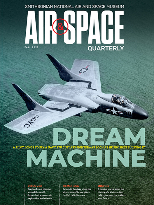 Dream Machine: A pilot longs to fly a navy F7U Cutlass Fighter - As soon as he finishes building it.