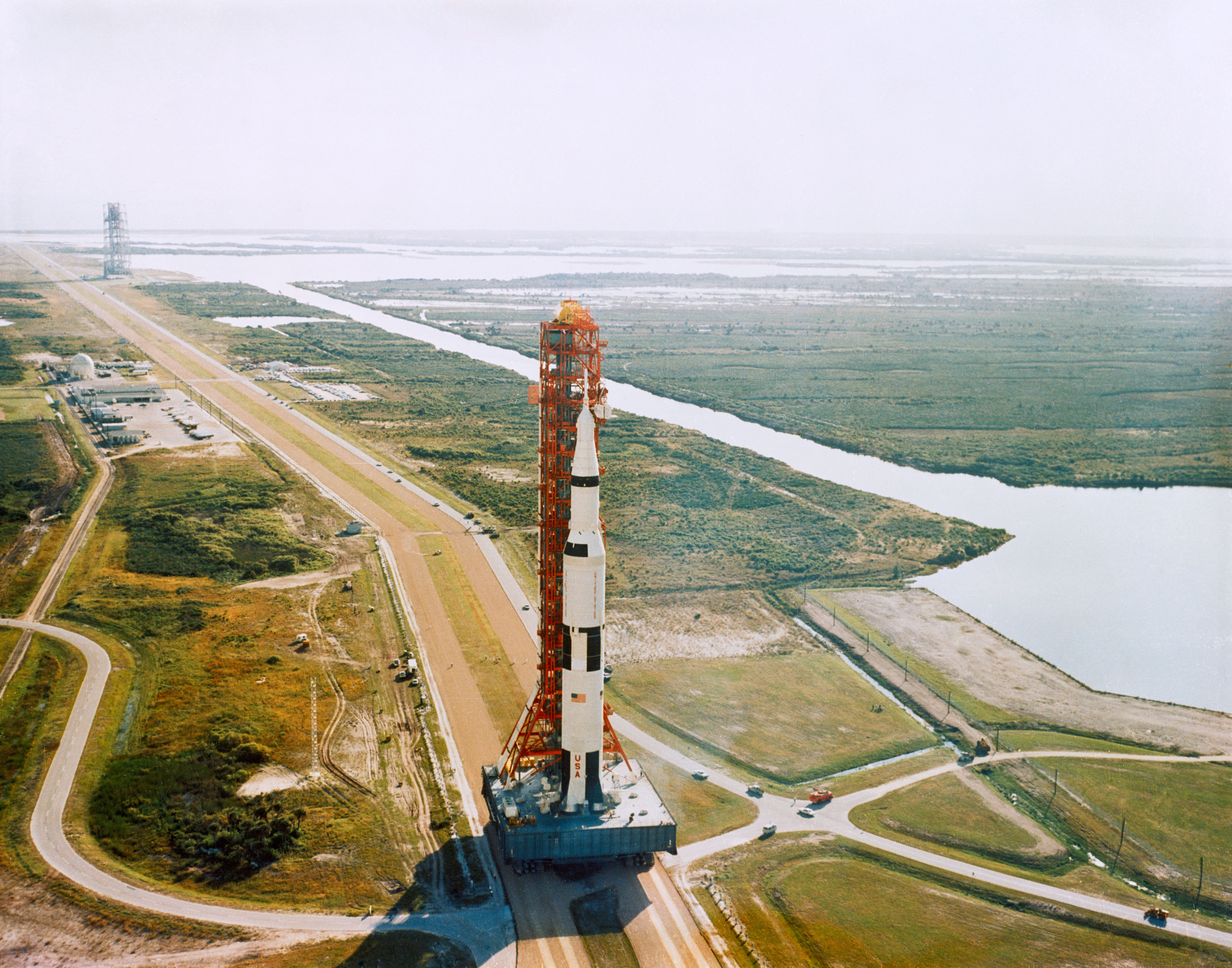 Saturn V with Tower