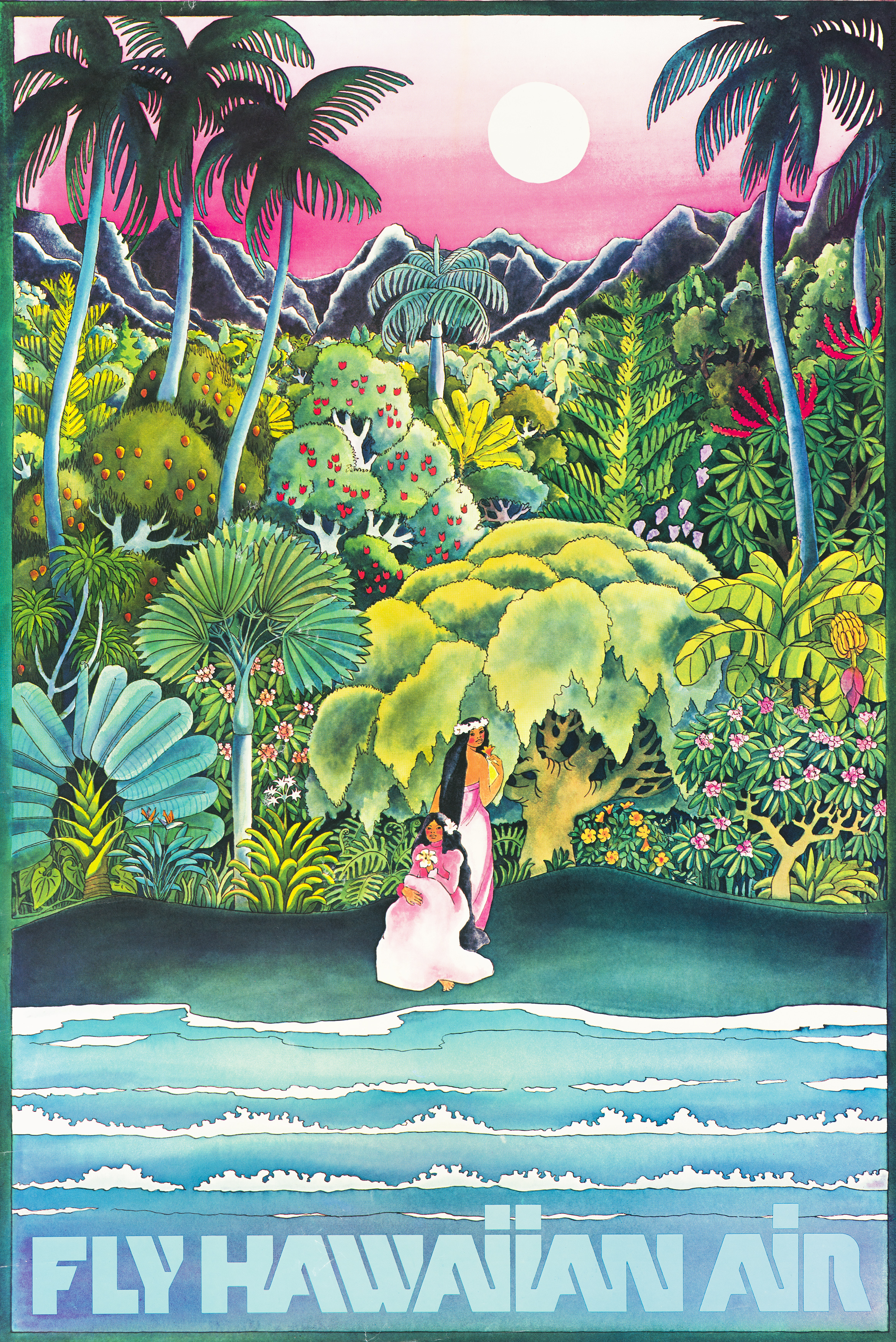 Vintage Hawaii Travel Poster 18