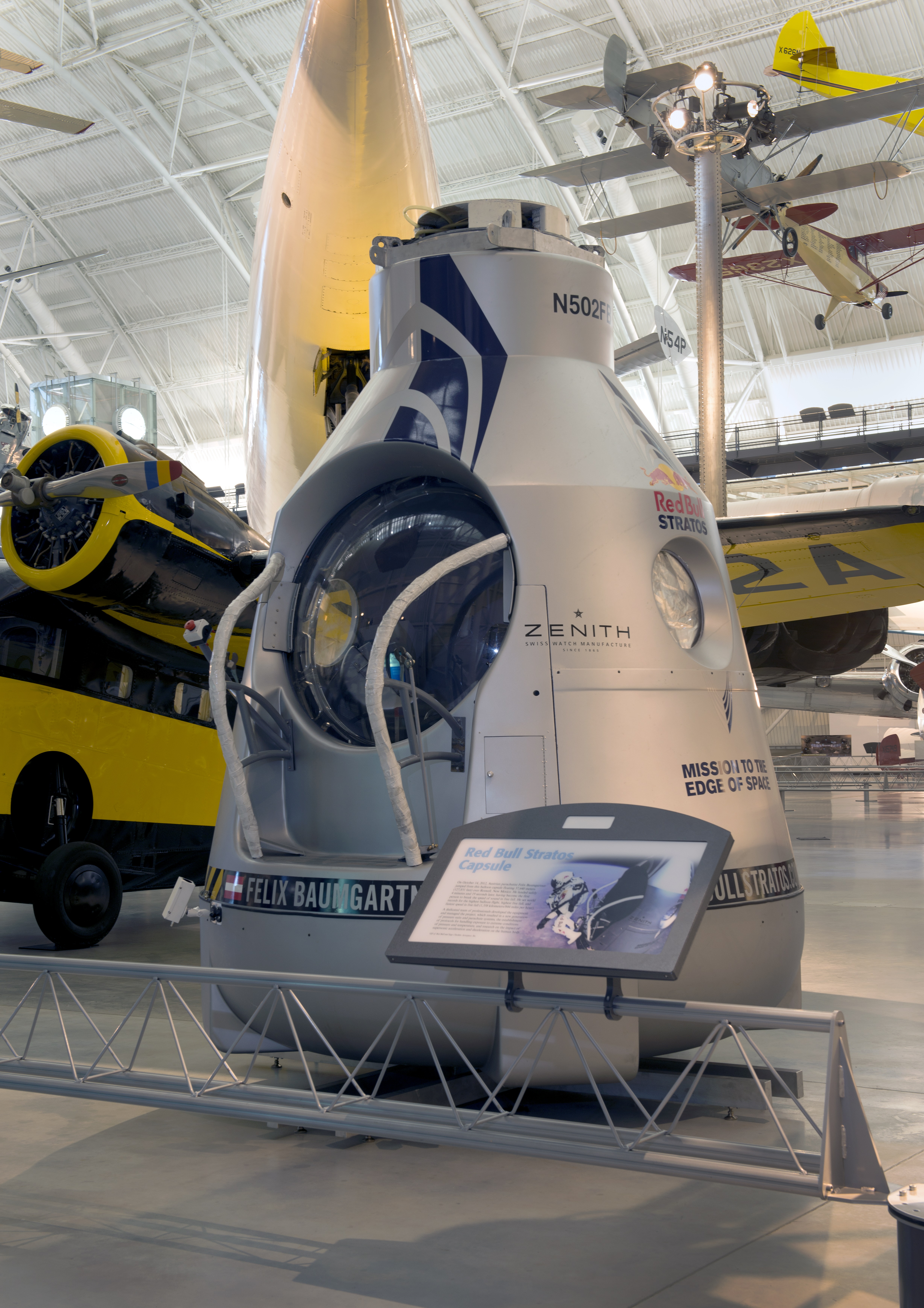 Red Bull Stratos On Display