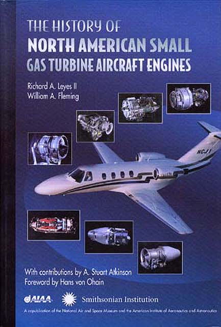 Book Cover: History of North American Small Gas Turbine Aircraft Engines