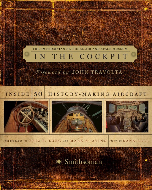 Cover of "In the Cockpit", a book on aircraft cockpits with three different cockpits featured on the cover