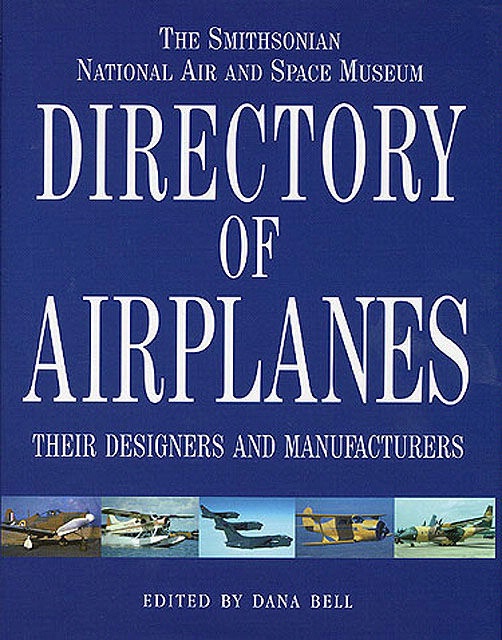 Book Cover: Smithsonian NASM Directory of Airplanes