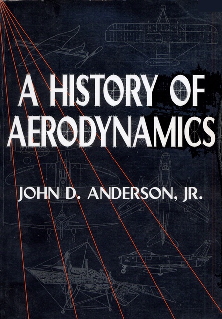 Book cover: A History of Aerodynamics