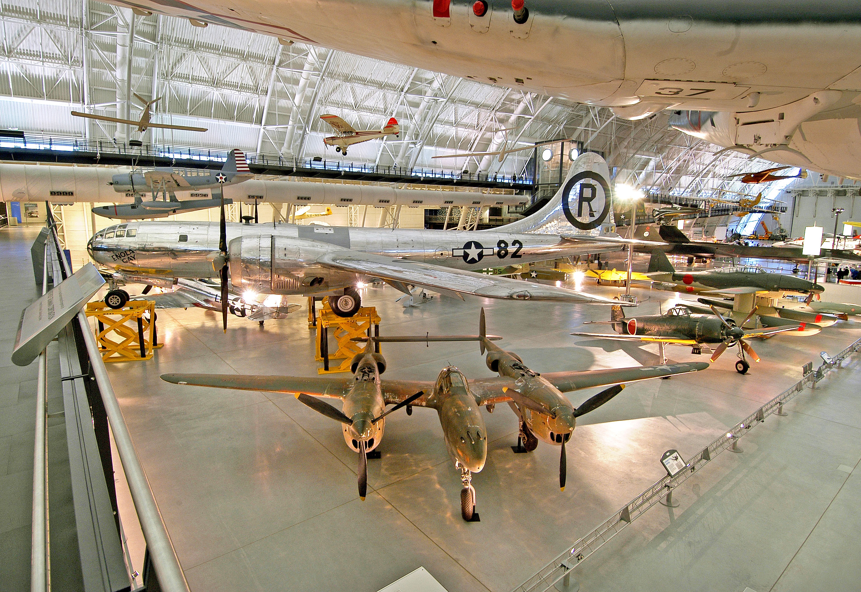 enola gay exhibit at the smithsonian