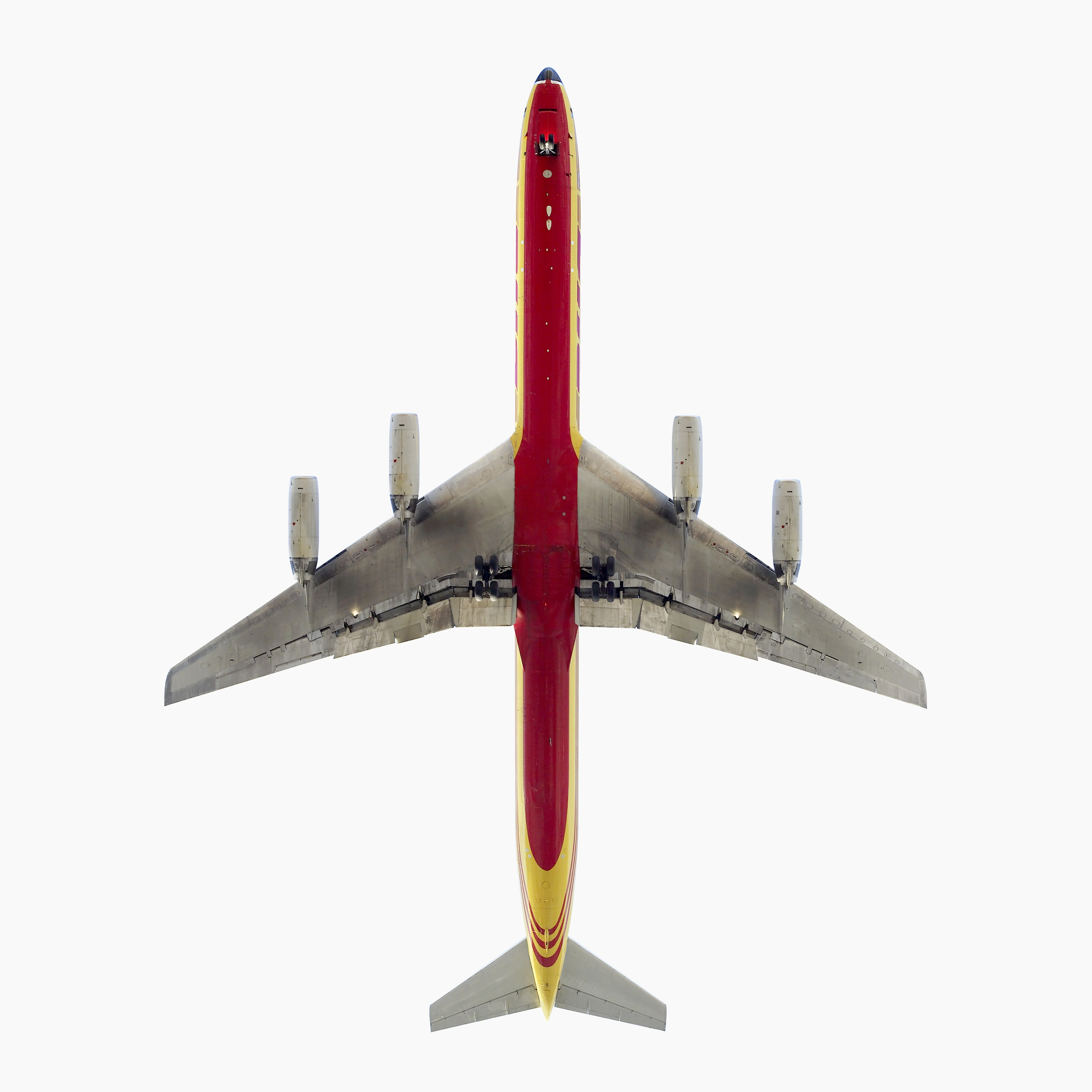 DHL Cargo Douglas DC-8 on display in AirCraft: The Jet As Art