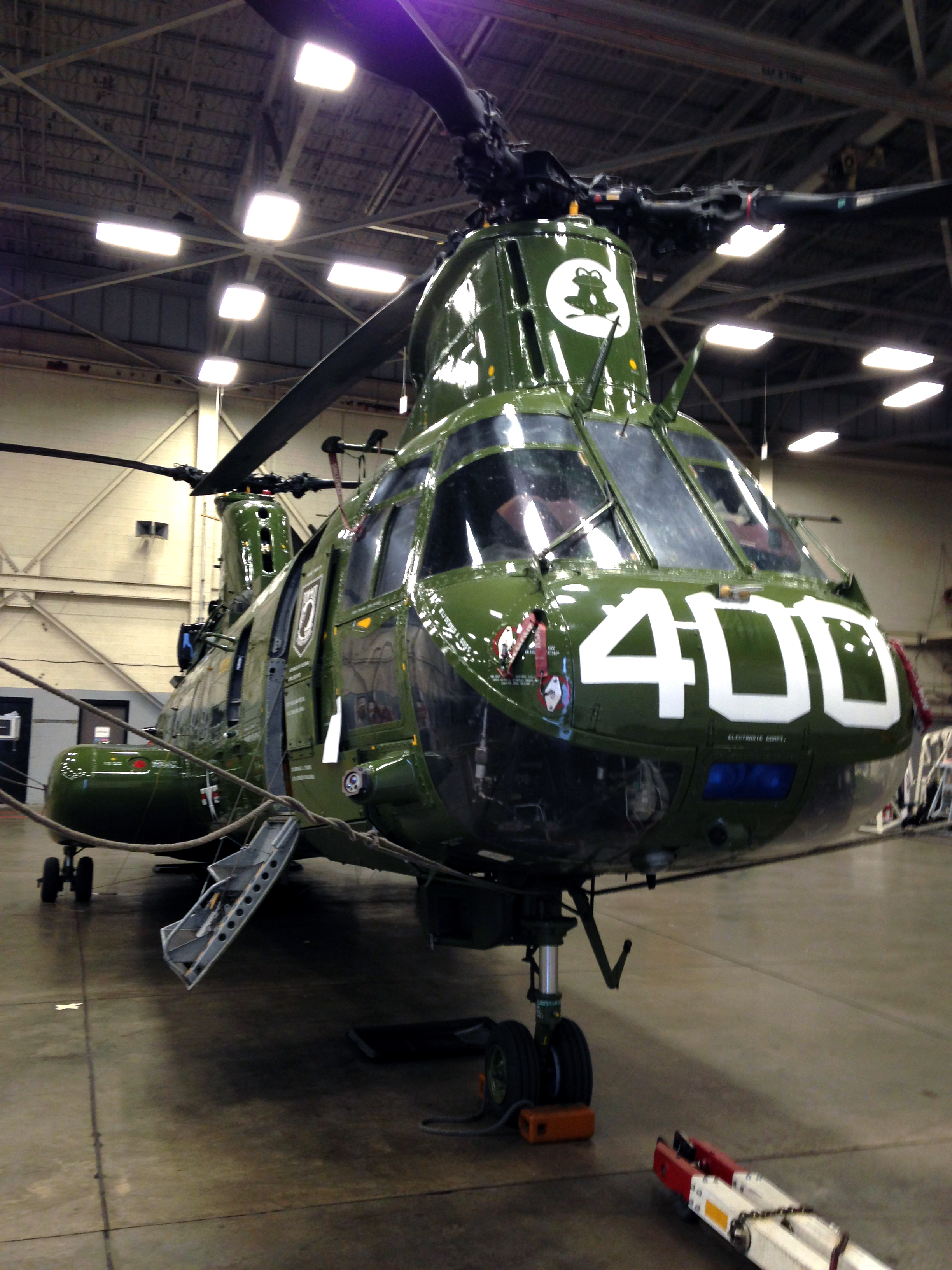 BOEING VERTOL CH-46E SEA KNIGHT at Patuxent River Naval Air Museum