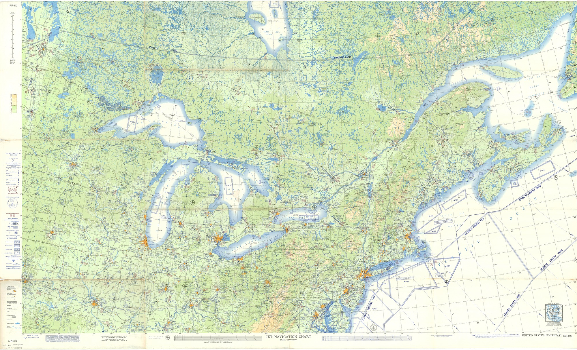 Great Lakes Navigation Charts