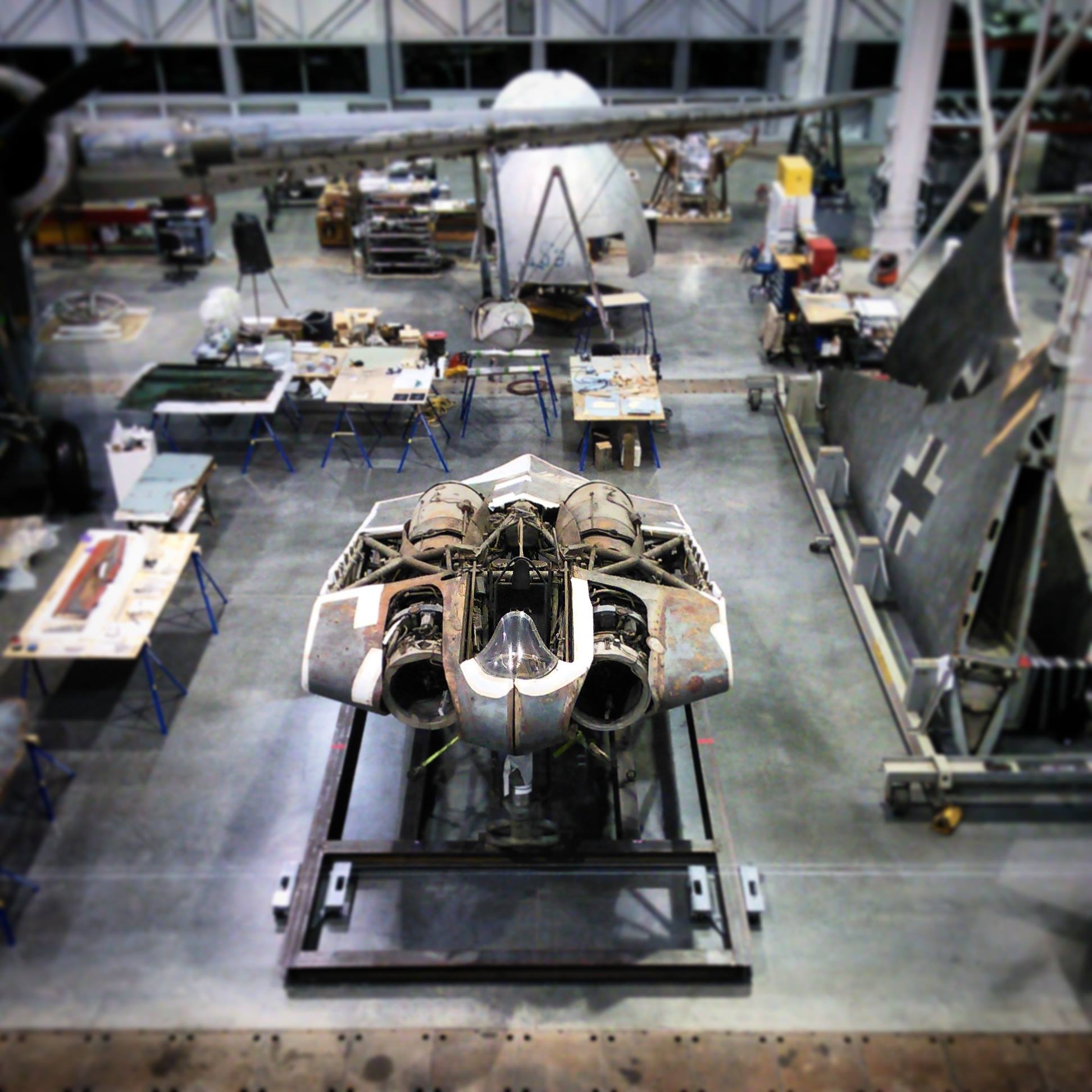 Horten Ho 229 V3 Bat Wing Ship January 15 Update National Air And Space Museum