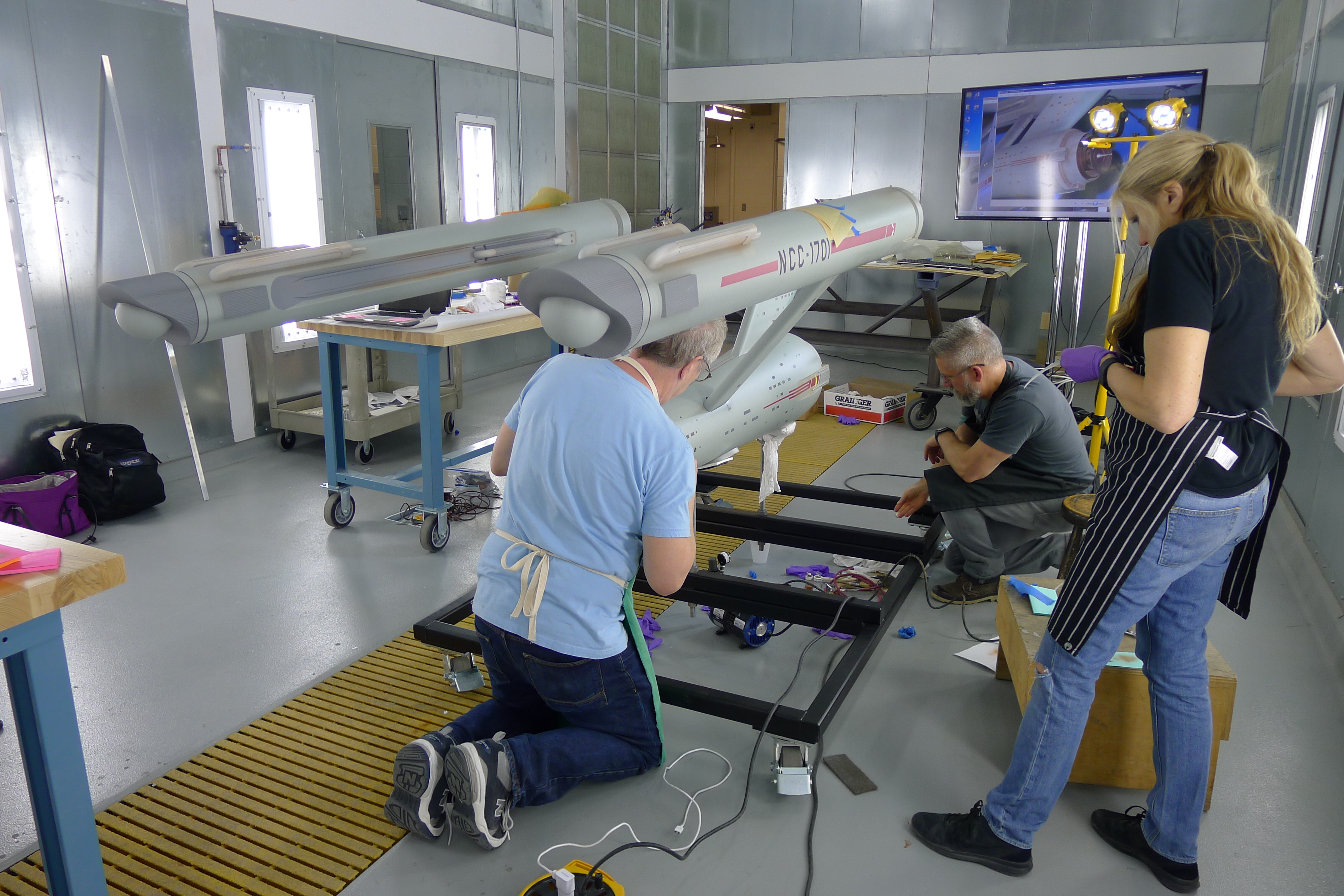 Fully Restored Star Trek Enterprise Unveiled at Smithsonian Air and Space  Museum