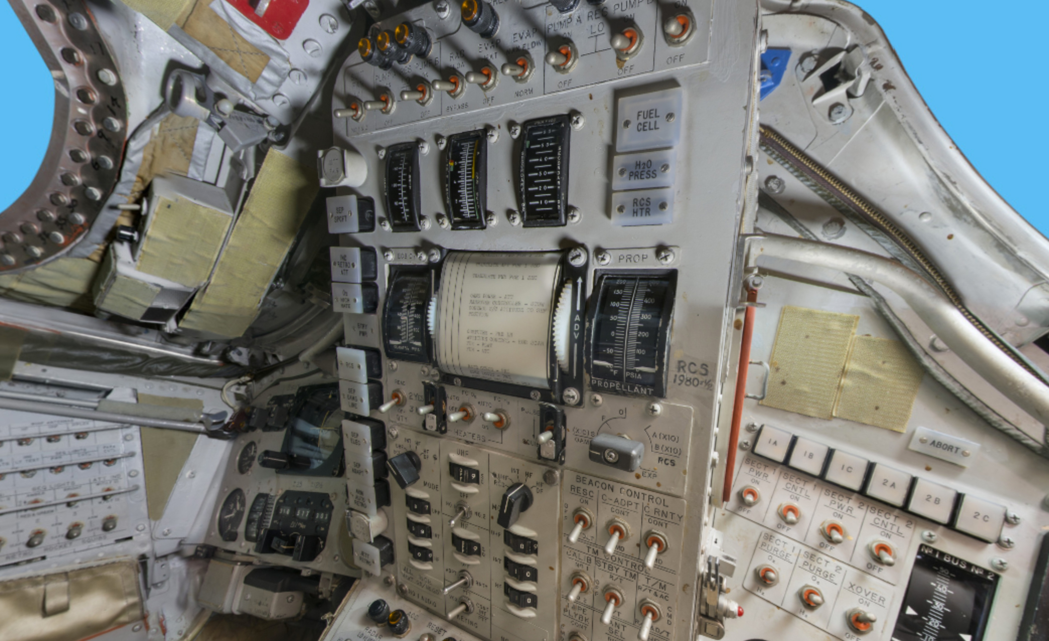 Interior of Gemini IV Capsule