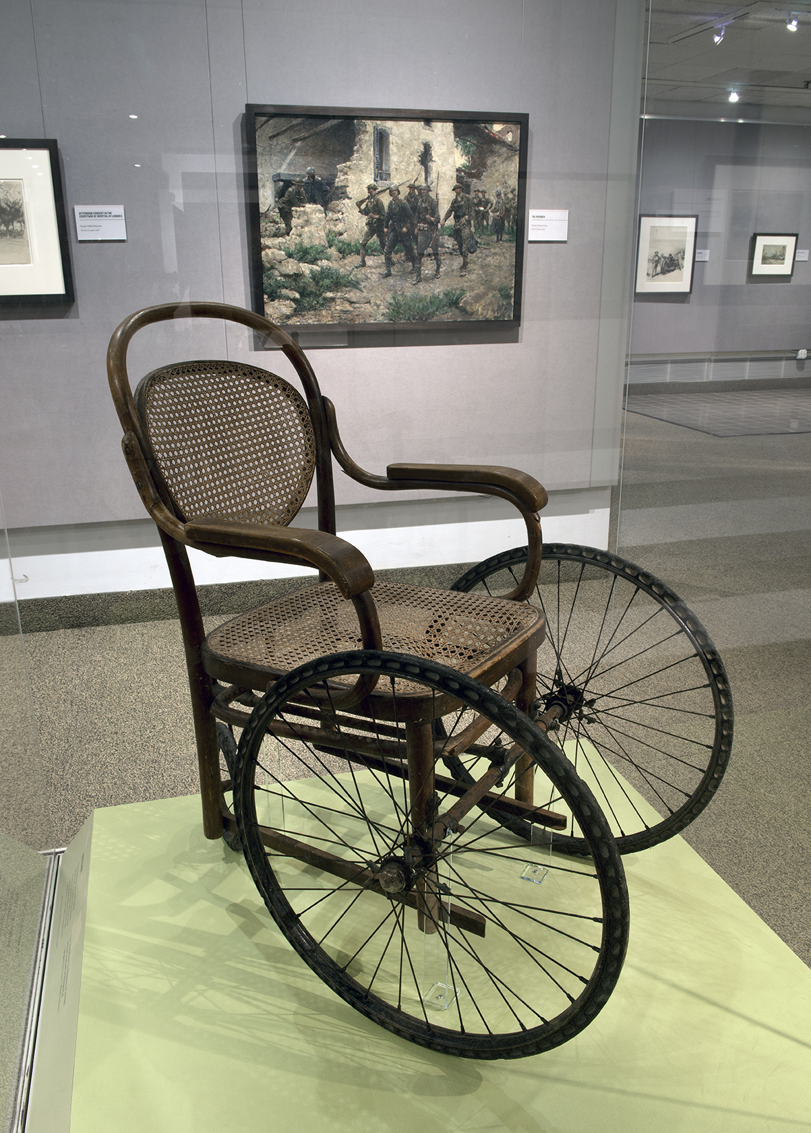 Wicker wheelchair