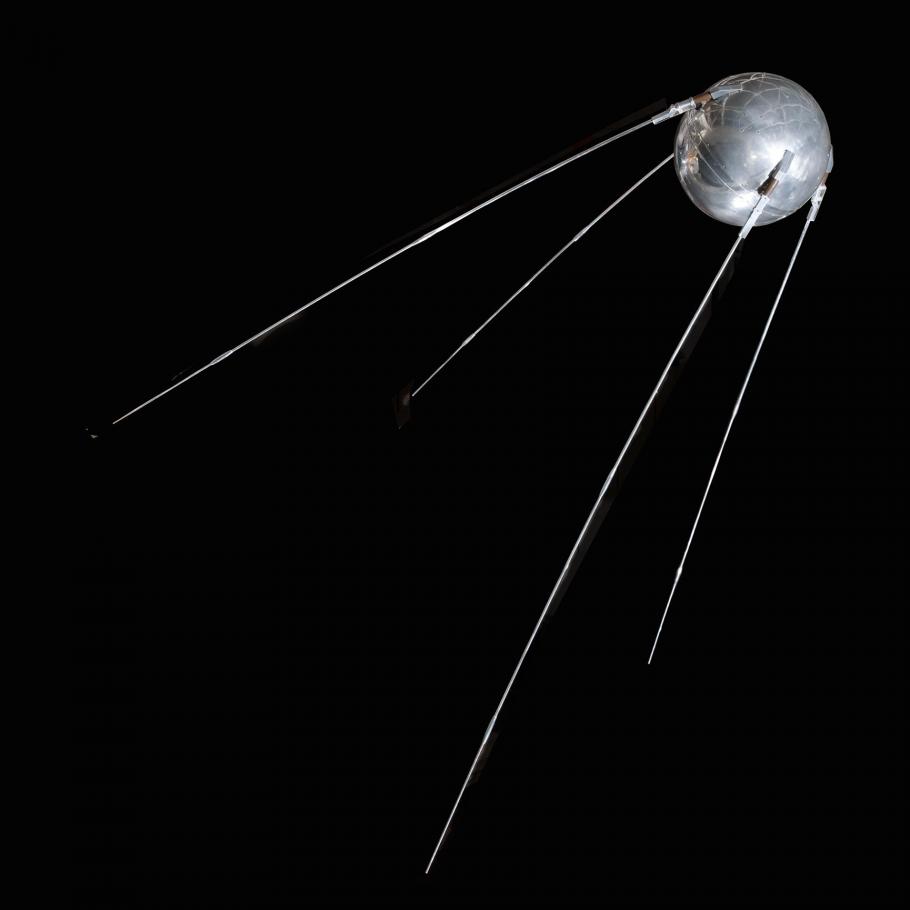 Sputnik Model in the <em>Boeing Milestones of Flight Hall</em>
