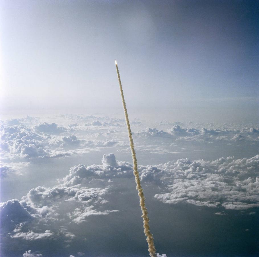 Shuttle launches