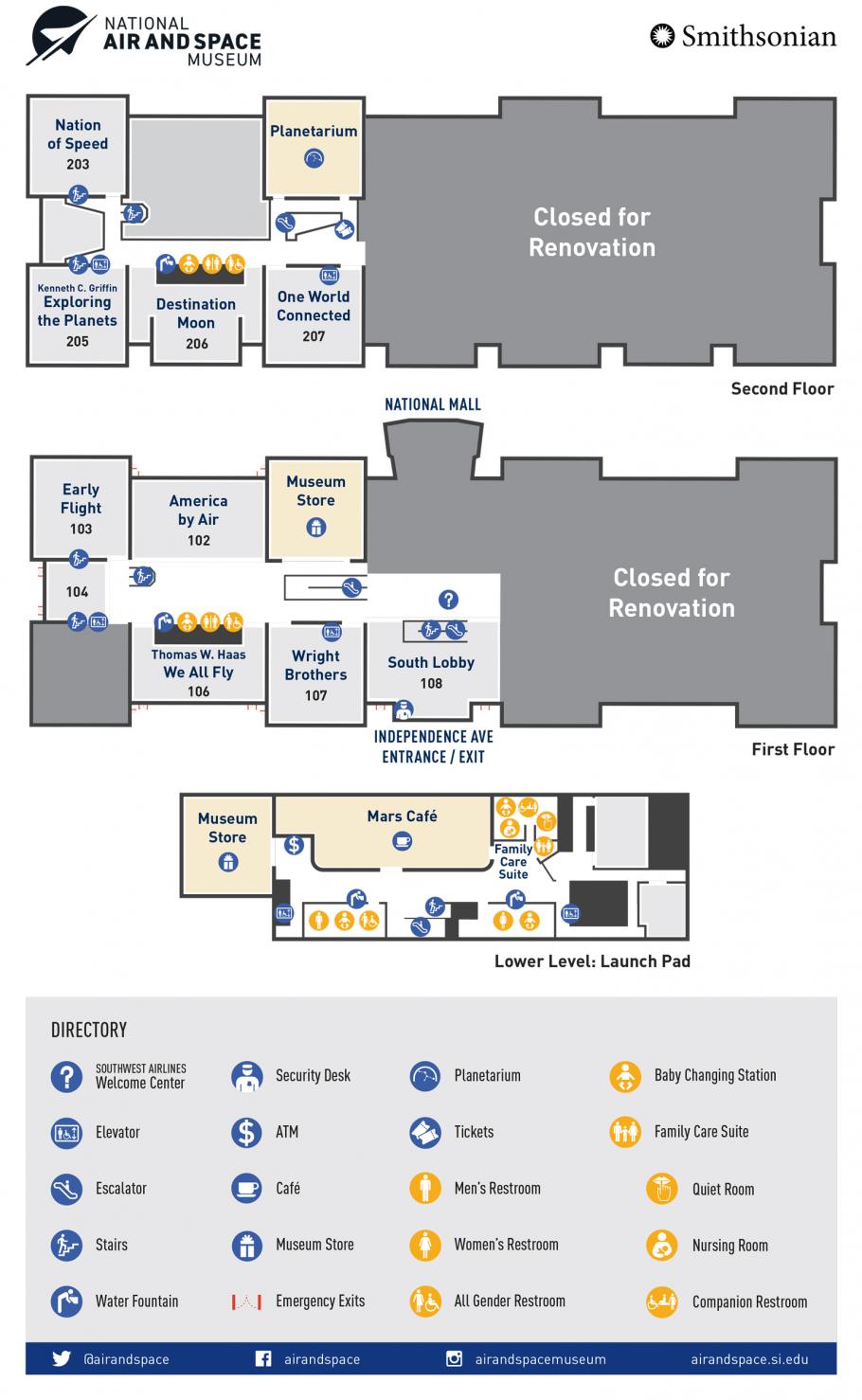 air force museum map