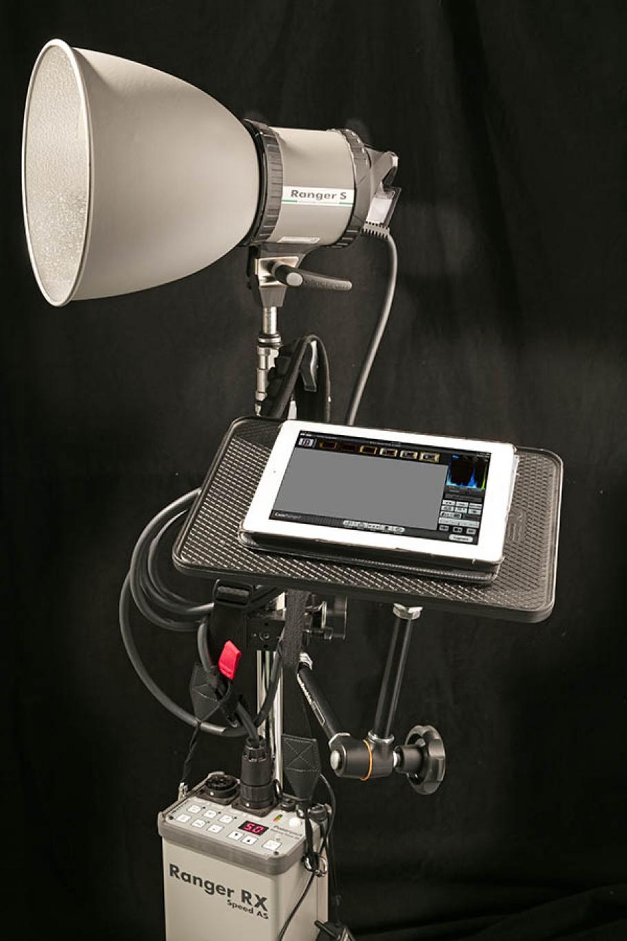 Photograph of photography equipment. 