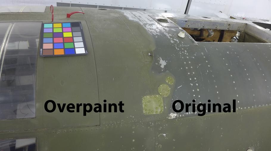 Flak-Bait paint removal