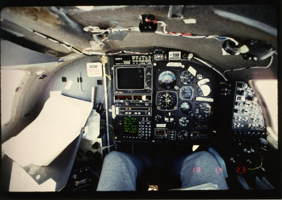 Rutan Voyager Cockpit