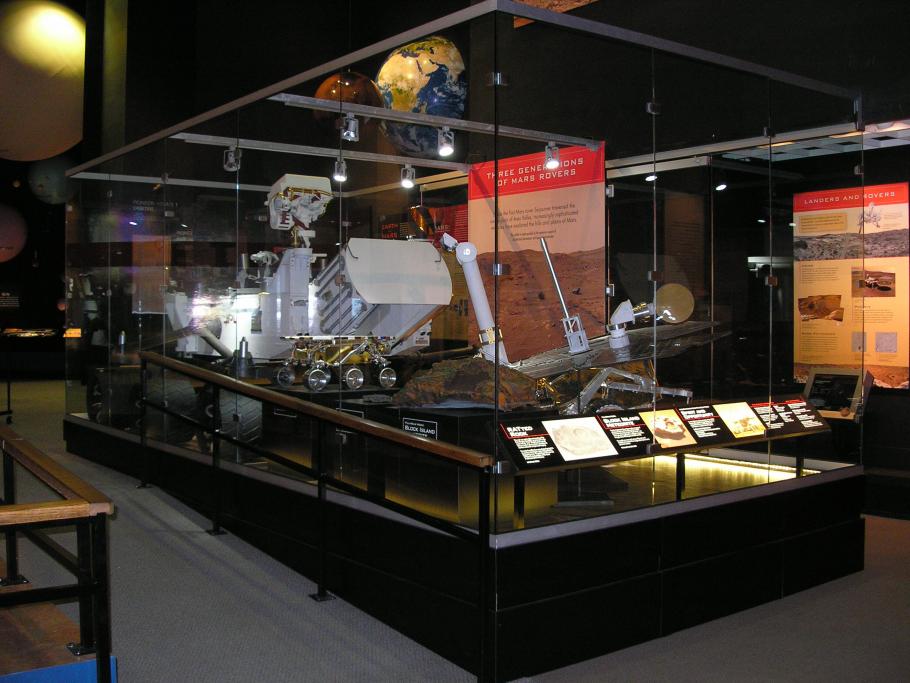 Mars Rovers on Display