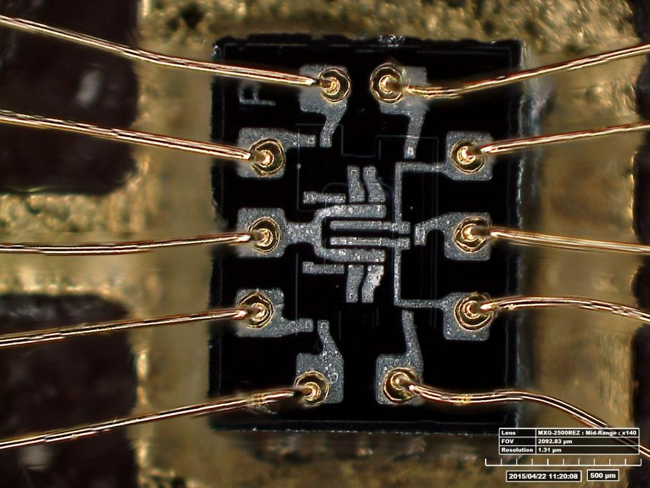 Inside of a Silicon Chip