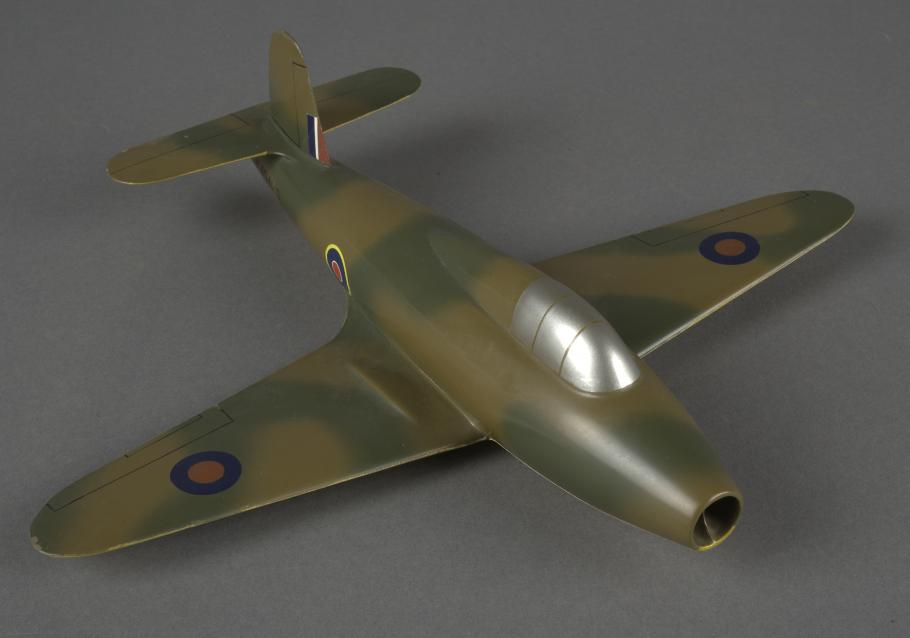 Model of the First Allied Jet Aircraft
