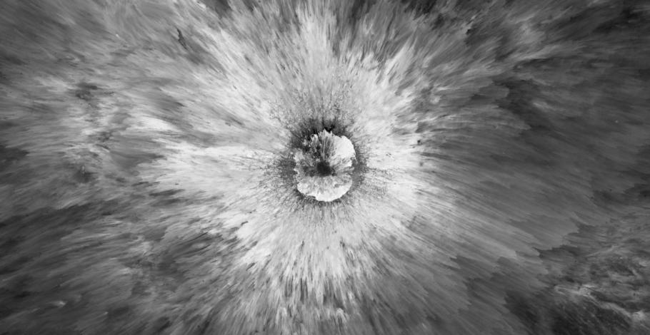 Young Lunar Impact Crater