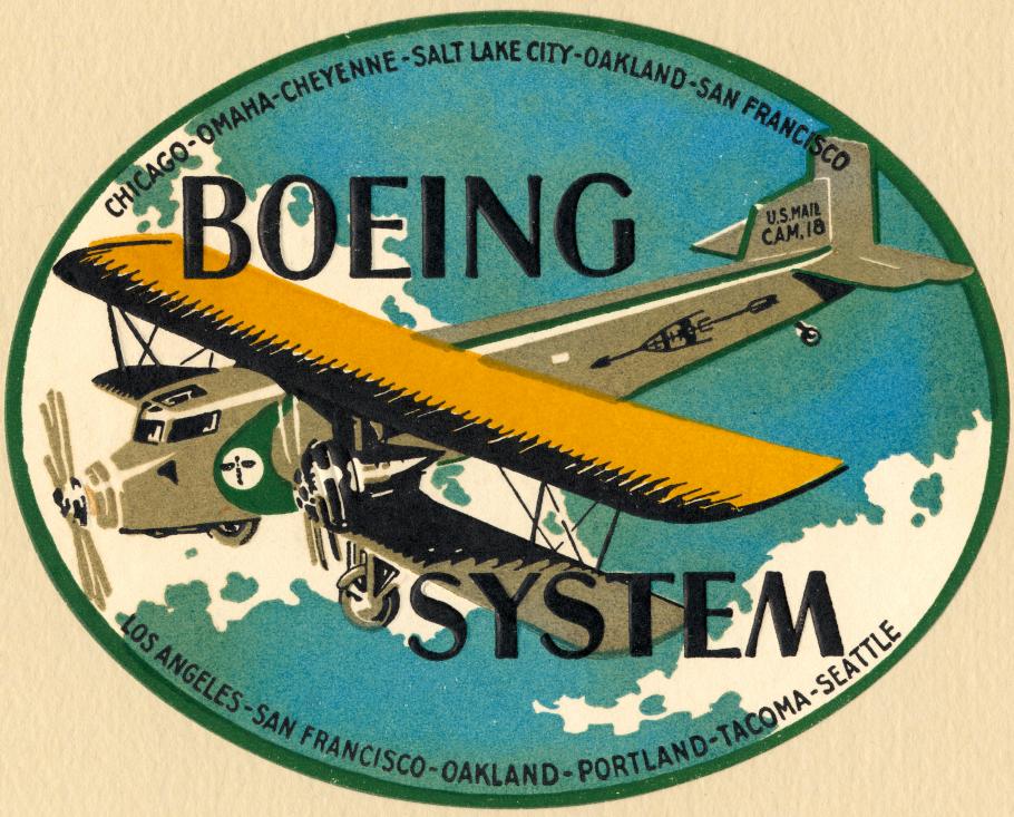 Boeing System Label