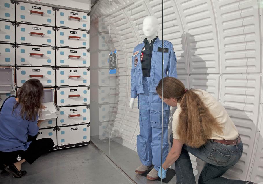 Sally Ride's in-flight suit