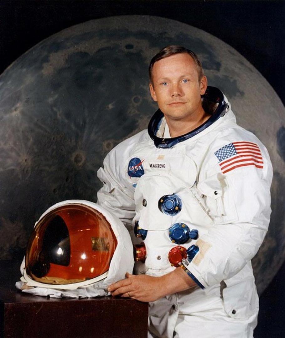 Neil A. Armstrong, Commander of Apollo 11