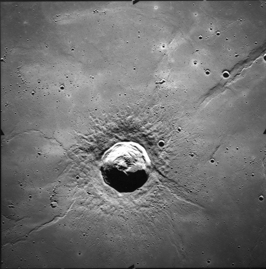 Lunar Crater Lambert