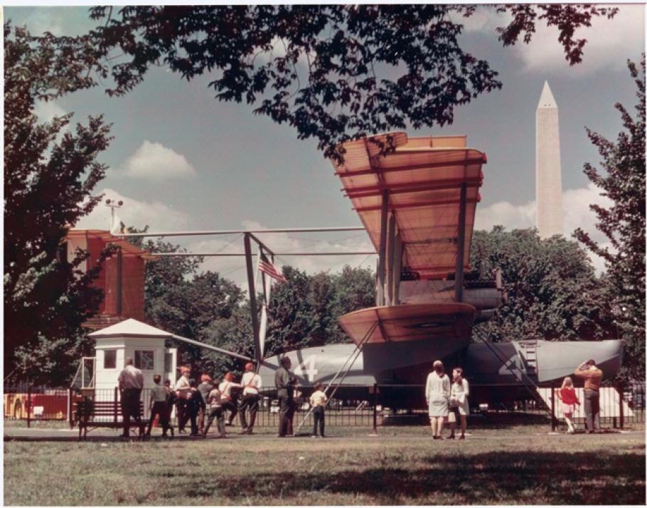 Curtiss NC-4 Displayed on the National Mall