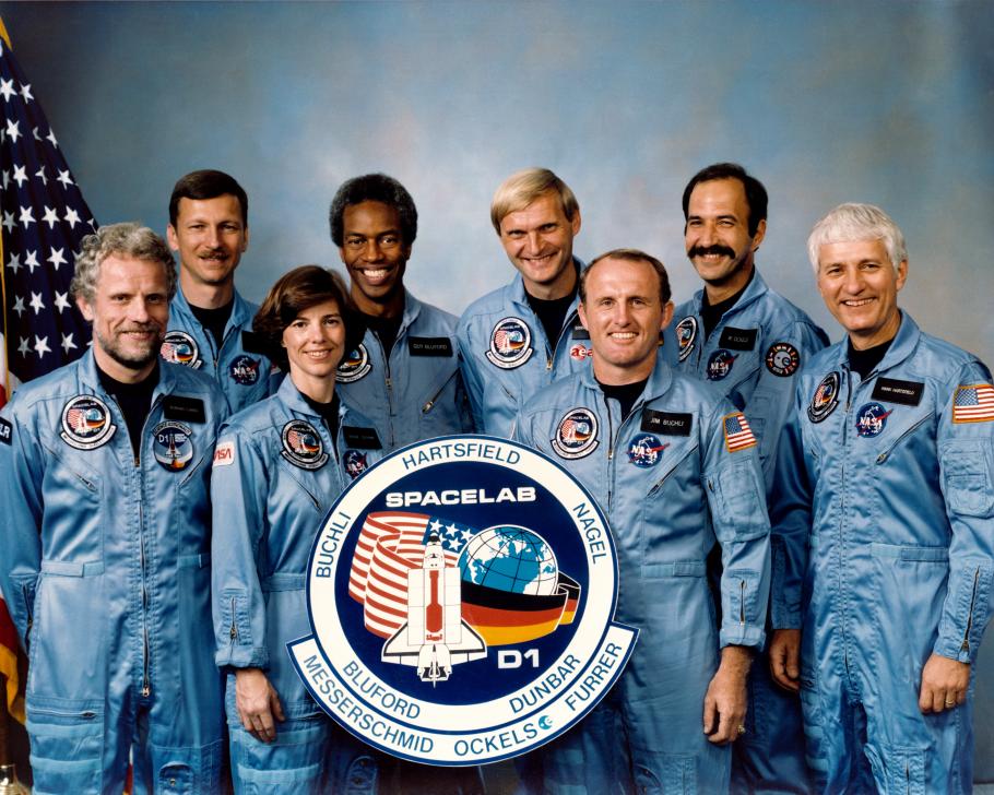 STS-61A Crew Portrait