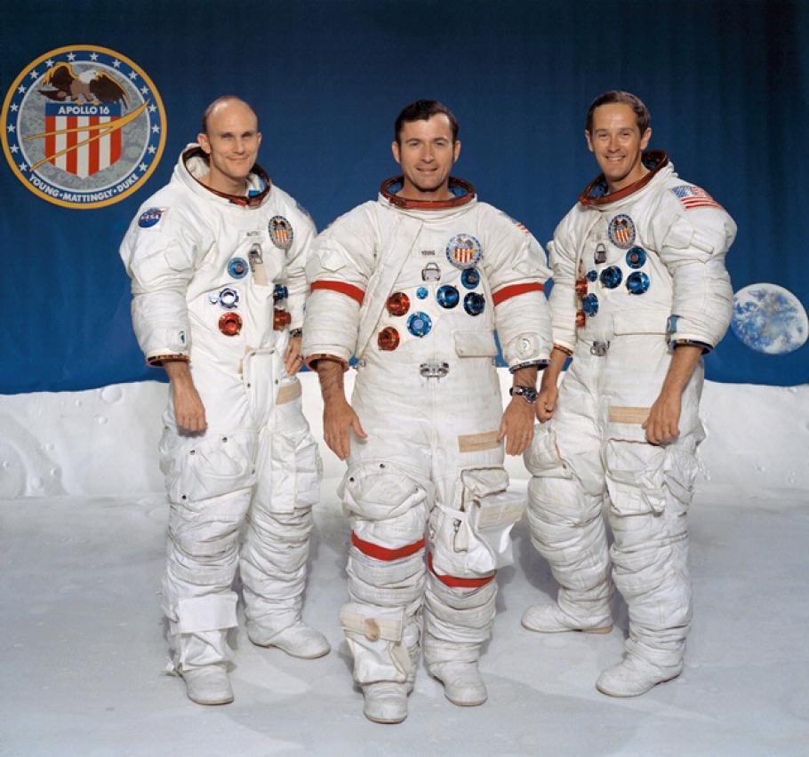 Apollo 16 Astronauts - Mattingly, Young, Duke