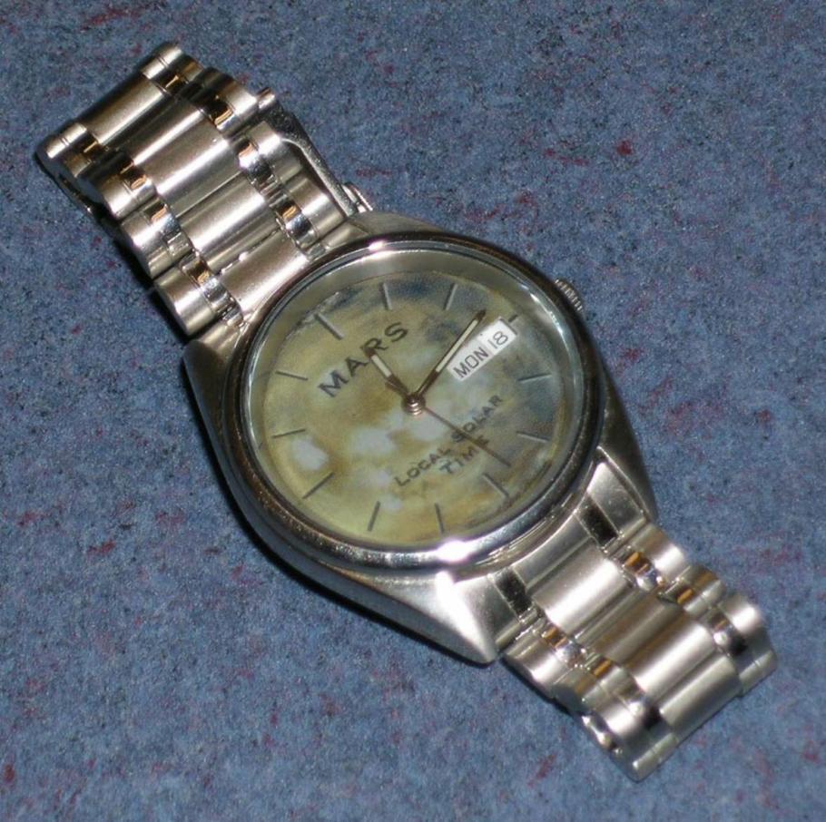 Watch that Uses Mars Time