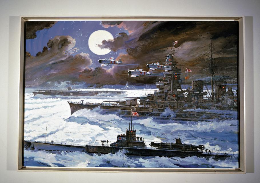 Robert T. McCall painting Tora! Tora! Tora! in World War II Aviation