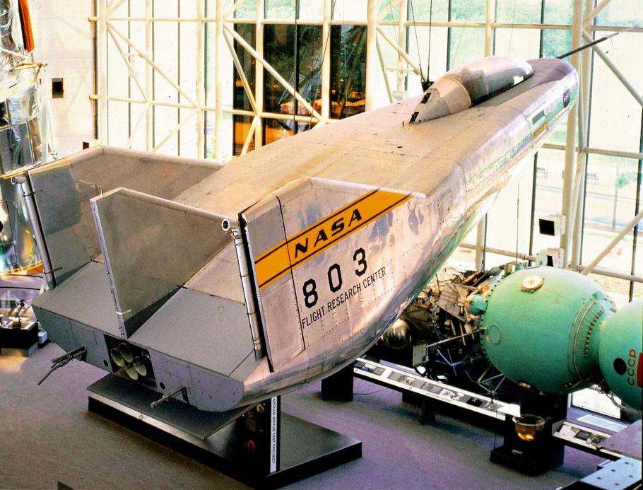 M2-F3 lifting body in Space Race