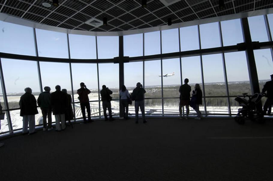 View from the Udvar-Hazy Center tower