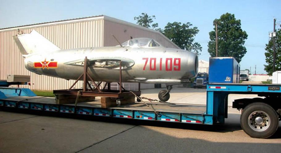 MiG-15 ready to move