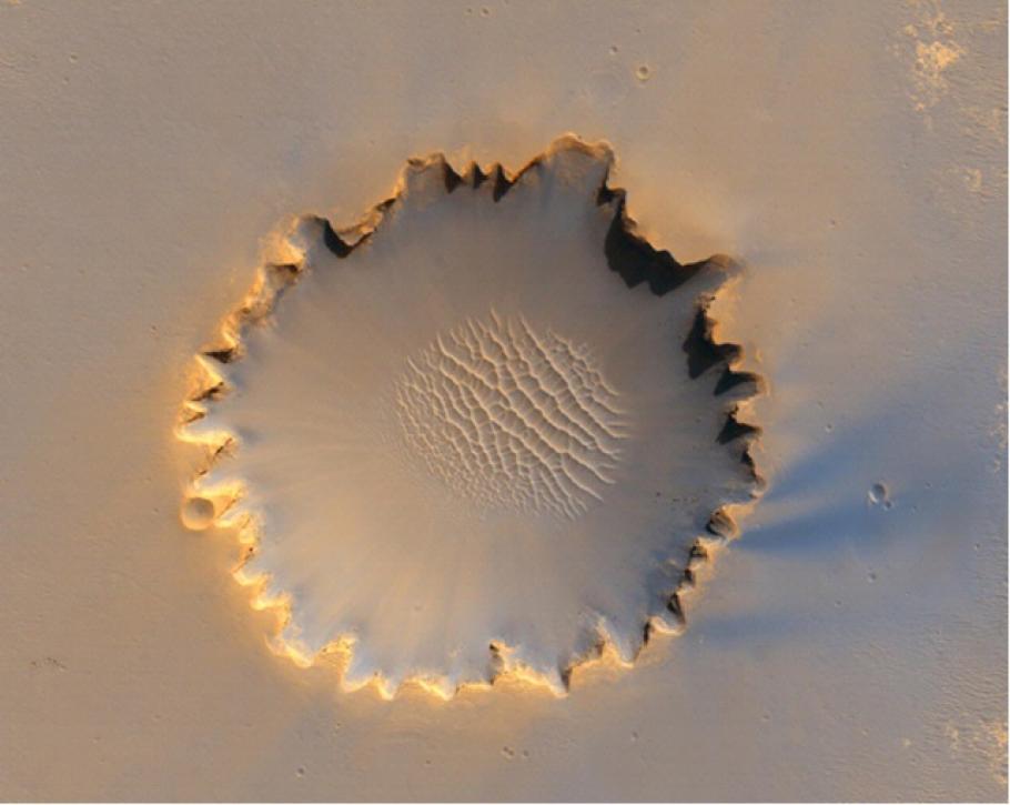 Victoria Crater -- Mars
