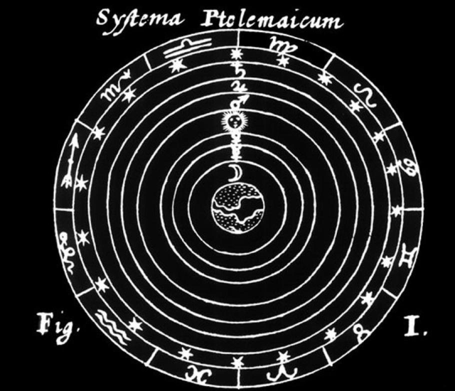 A chart containing early but accurate descriptions of planetary movements.