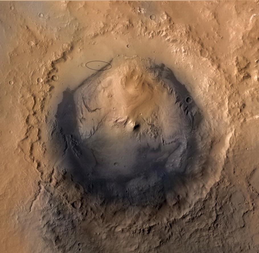 Mars’ Gale Crater