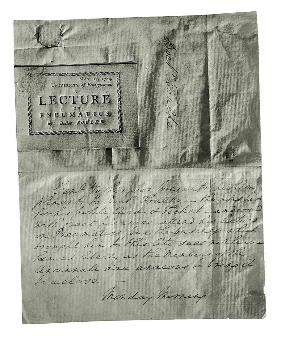 Letter from George Washington