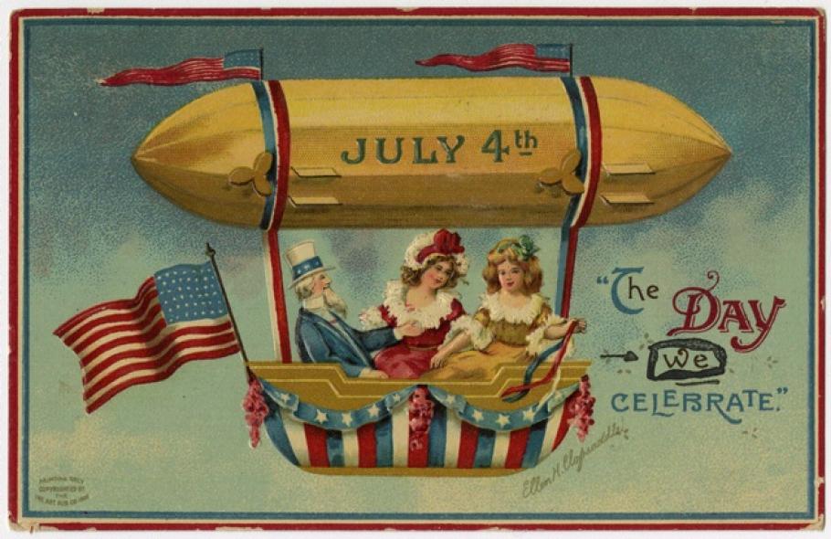 Uncle Sam Postcard 