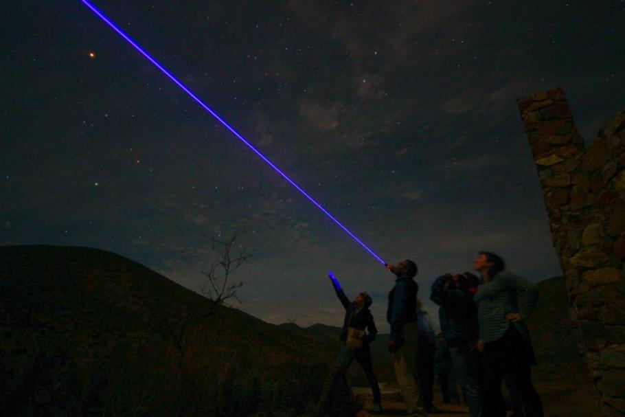 Astronomy education ambassadors stargazing in Chile