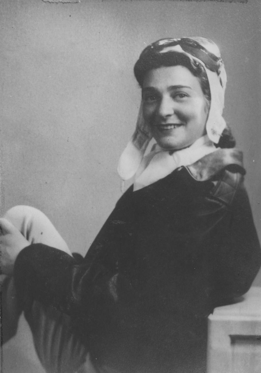 Portrait of Bernice “Bee” Falk Haydu in 1944
