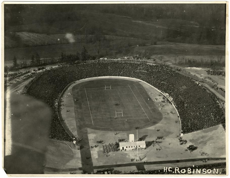 Aerial Image of Baltimore Stadium 1922